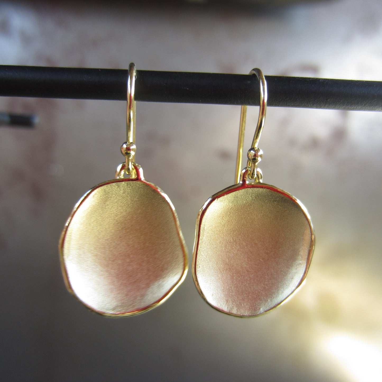 Small Wish Earrings in 18K Gold Vermeil