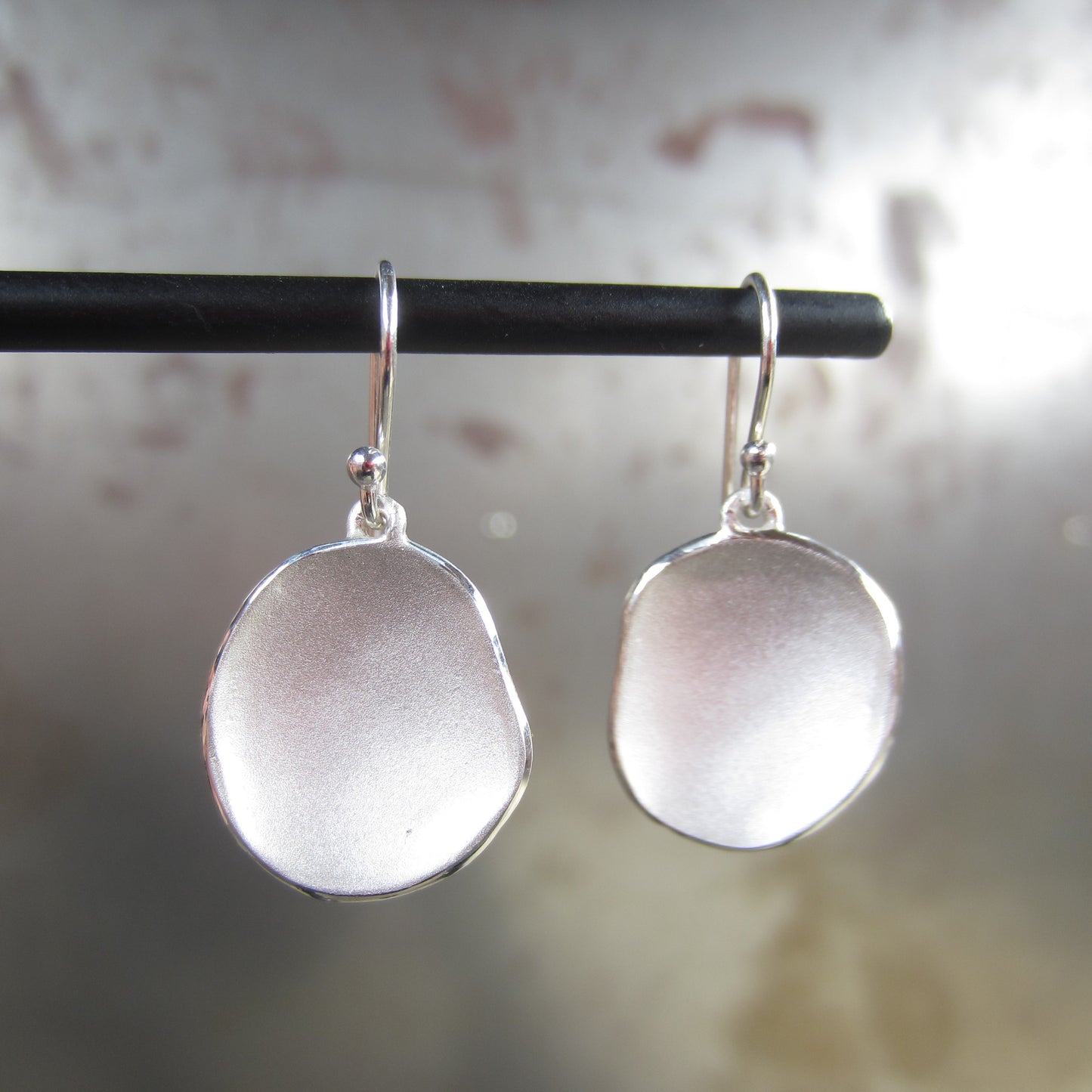 Small Wish Earrings in Sterling Silver