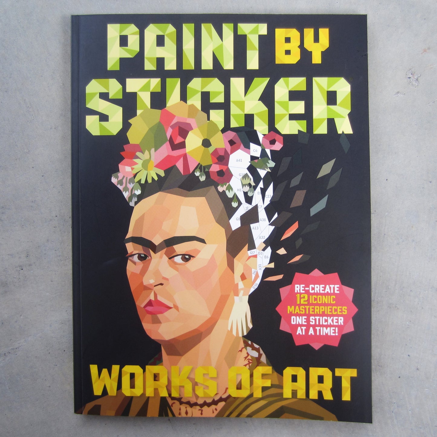 Paint by Sticker: Works of Art