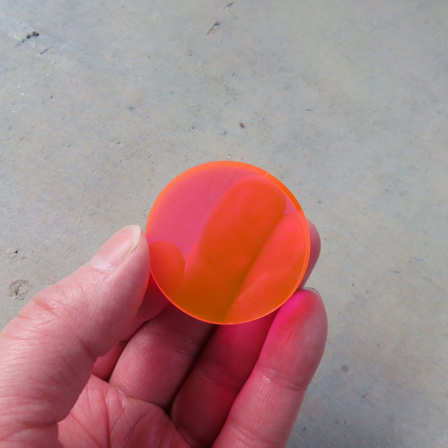 Acrylic Four In A Row Game: Pink and Yellow