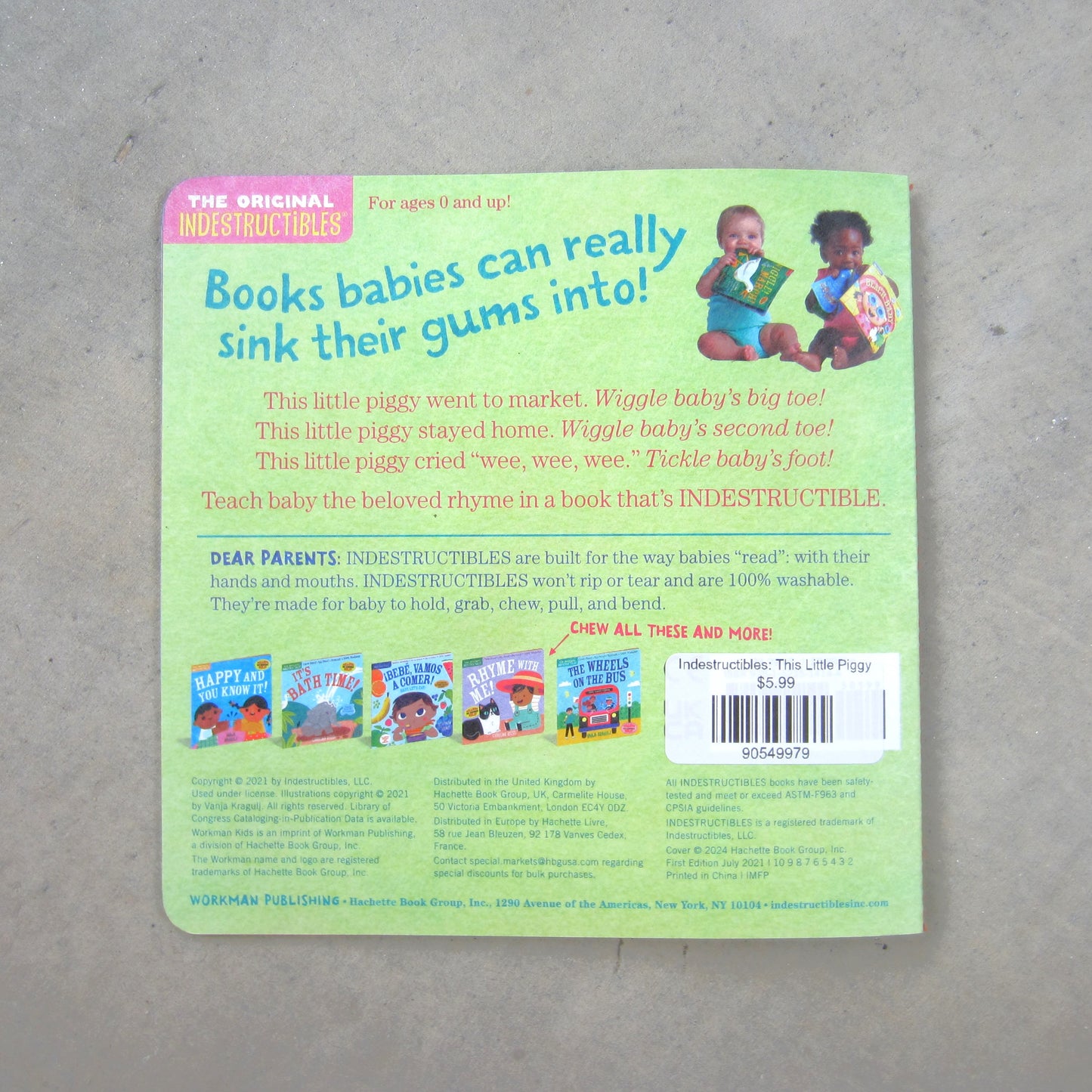 Indestructibles: This Little Piggy