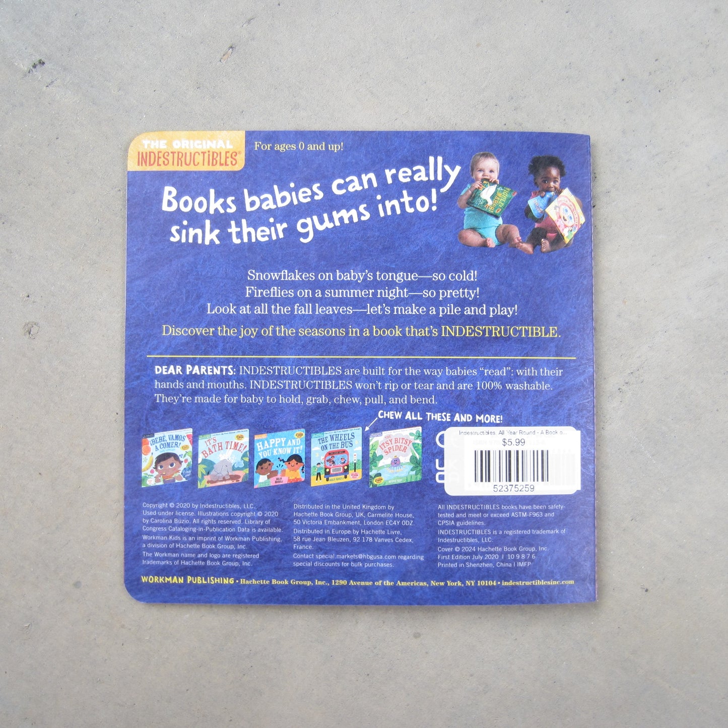 Indestructibles: All Year Round - A Book of Seasons