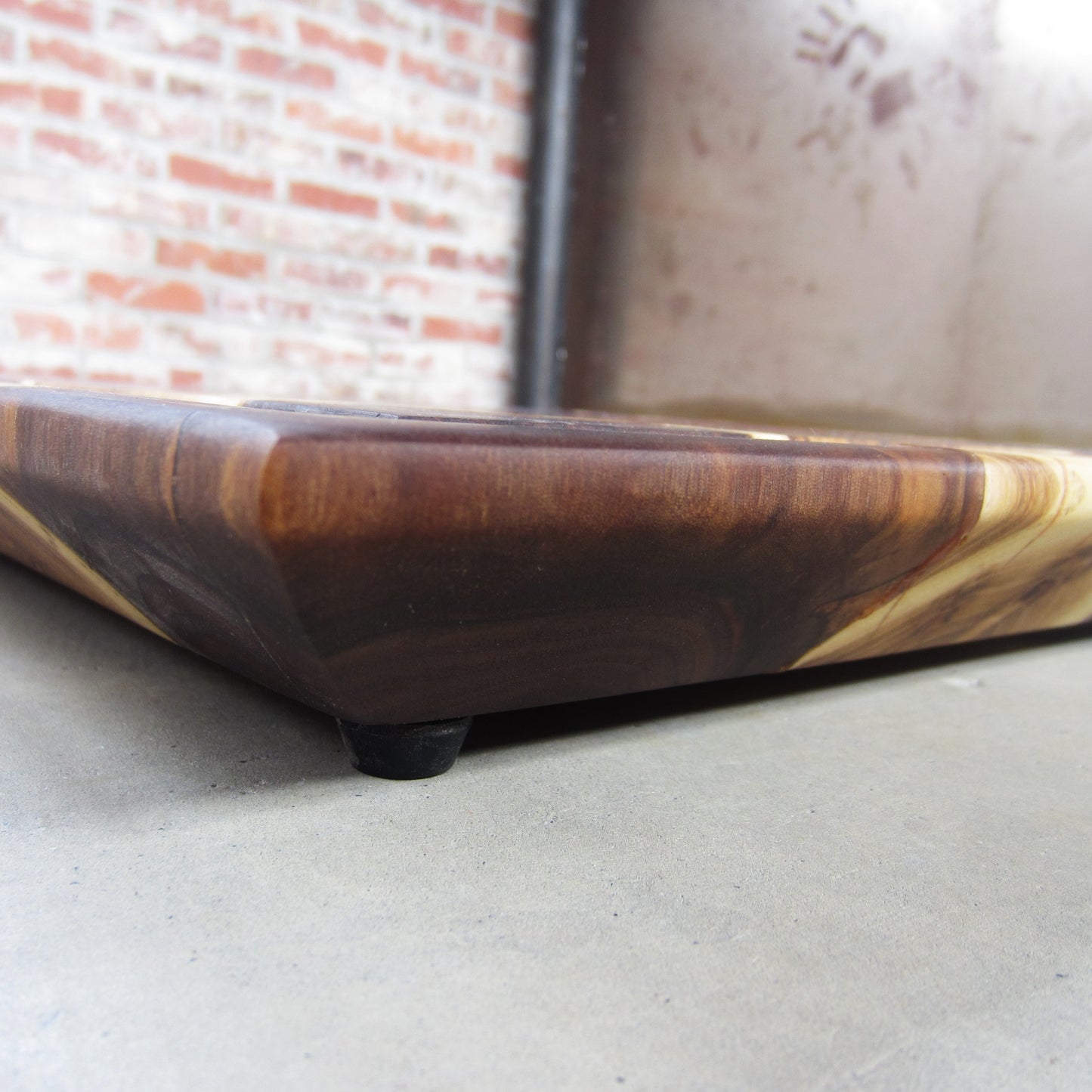XL Cutting Board: Maple, Walnut, Apple and Honey Locust Cookie Pattern