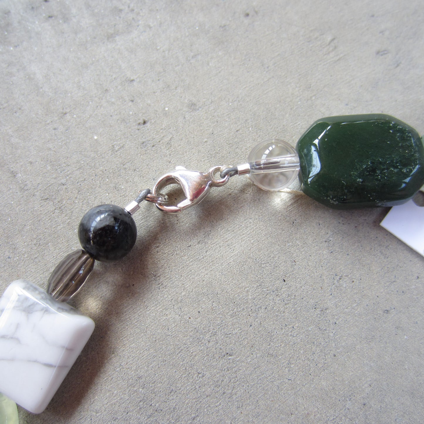 Multi Stone Crystal Collection Necklace for Passion and Creative Drive