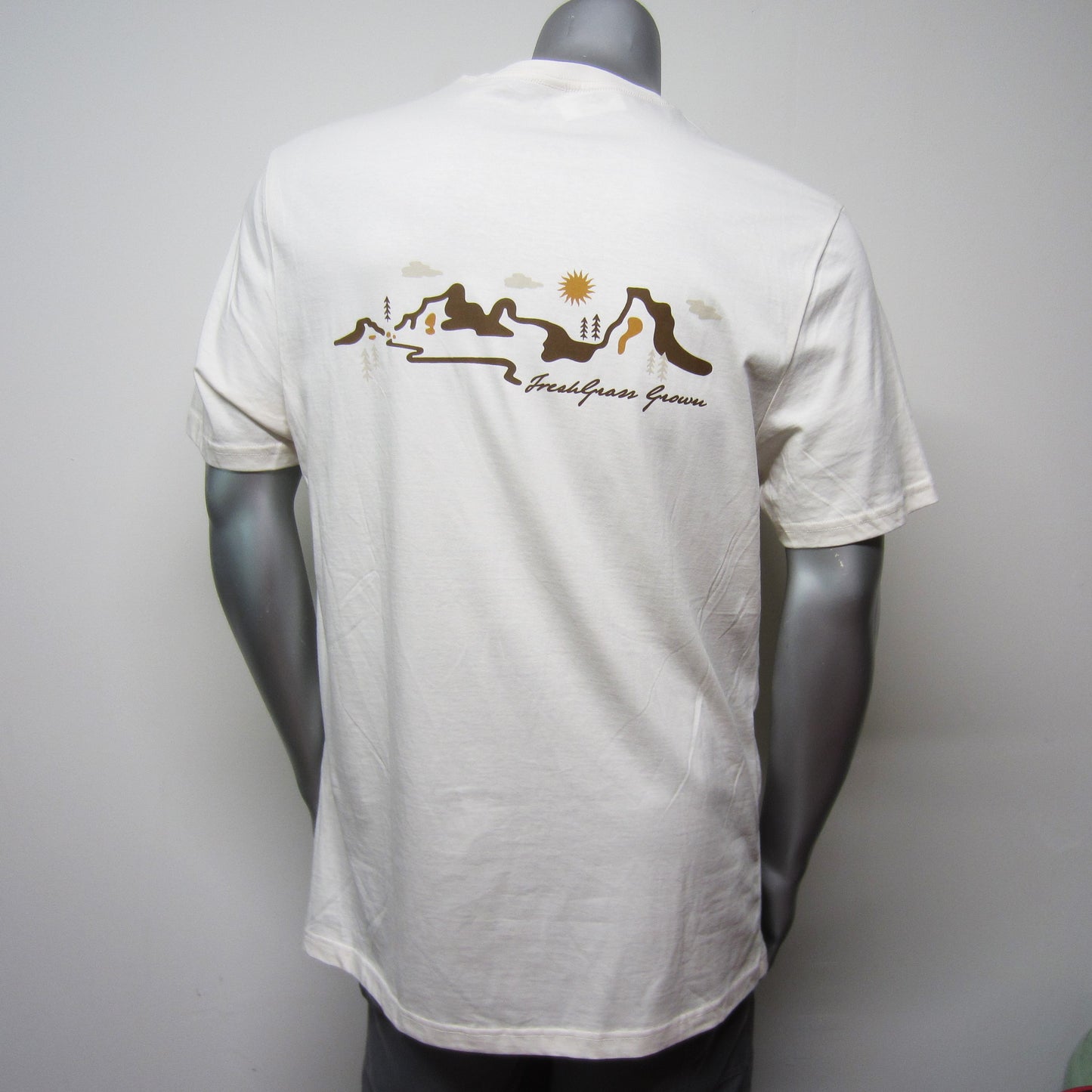 FreshGrass Tee: Sun & Mountains FG Grown (Unisex)