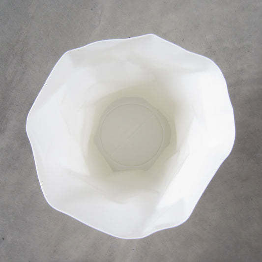 Bin Bin Wastebasket: White