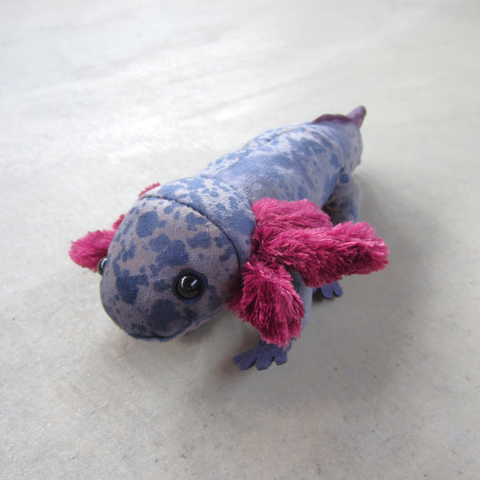 Finger Puppet: Black Axolotl