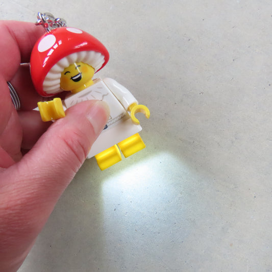 LEGO Minifigures Keychain Light: Mushroom Sprite