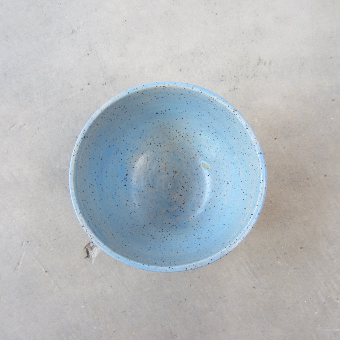 Speckled Stoneware Mini Bowl: Pale Blue