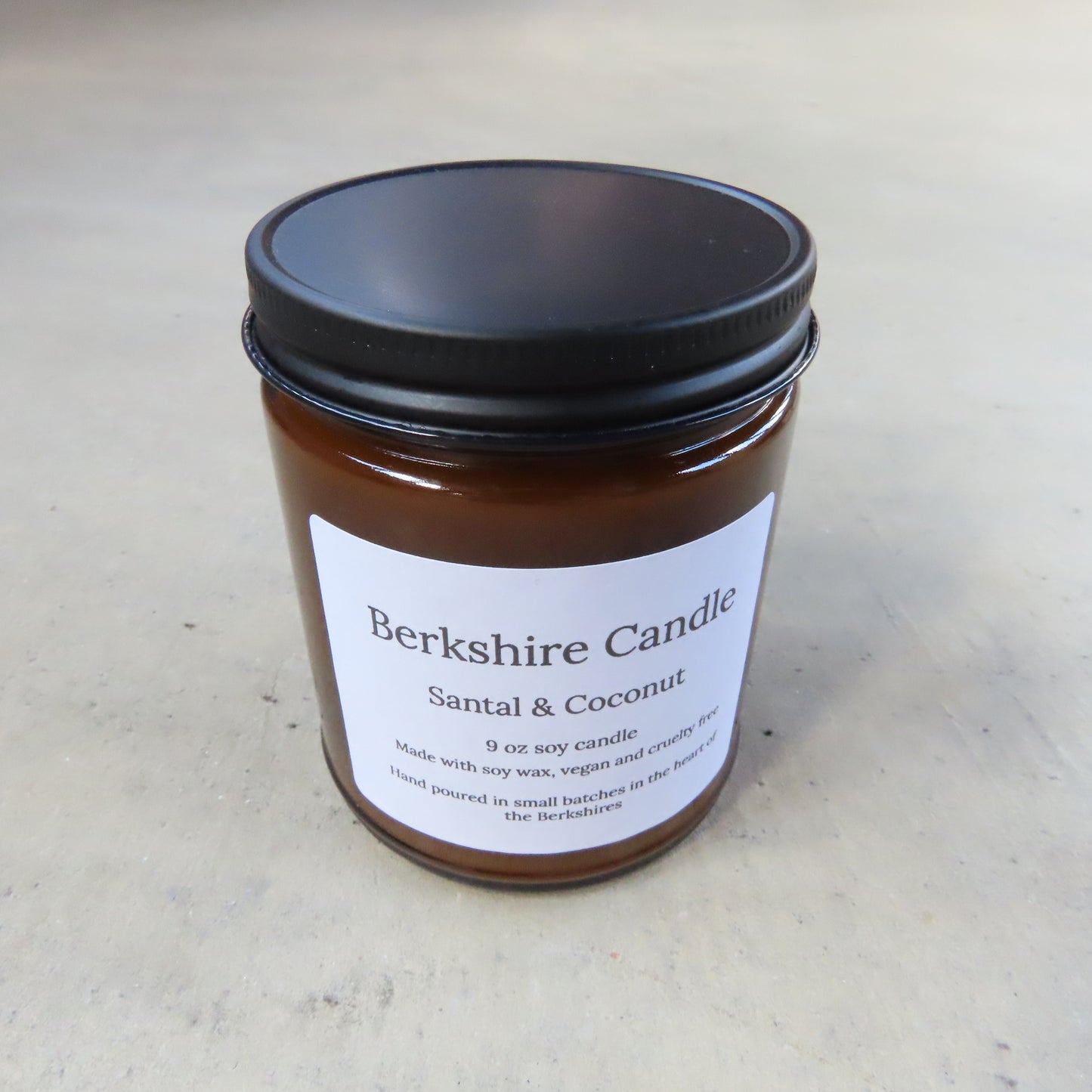 Natural Soy Candle: Santal & Coconut