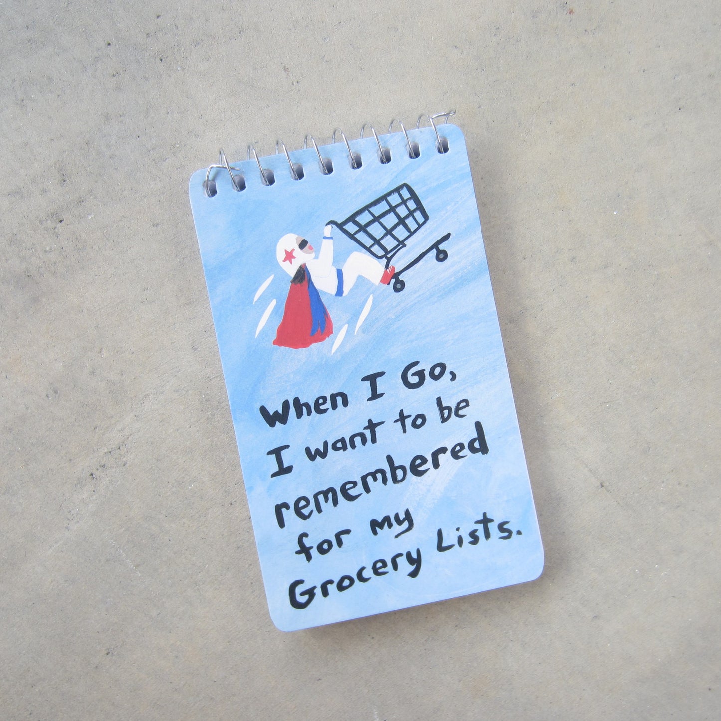 Spiral Notebook: Grocery Lists