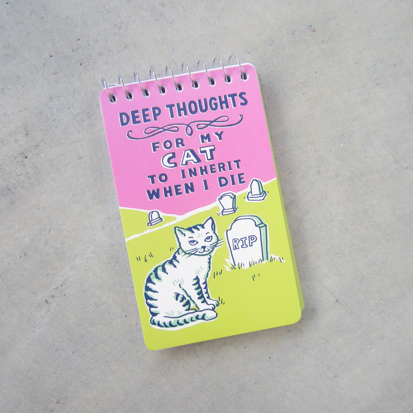 Spiral Notebook: Deep Thoughts