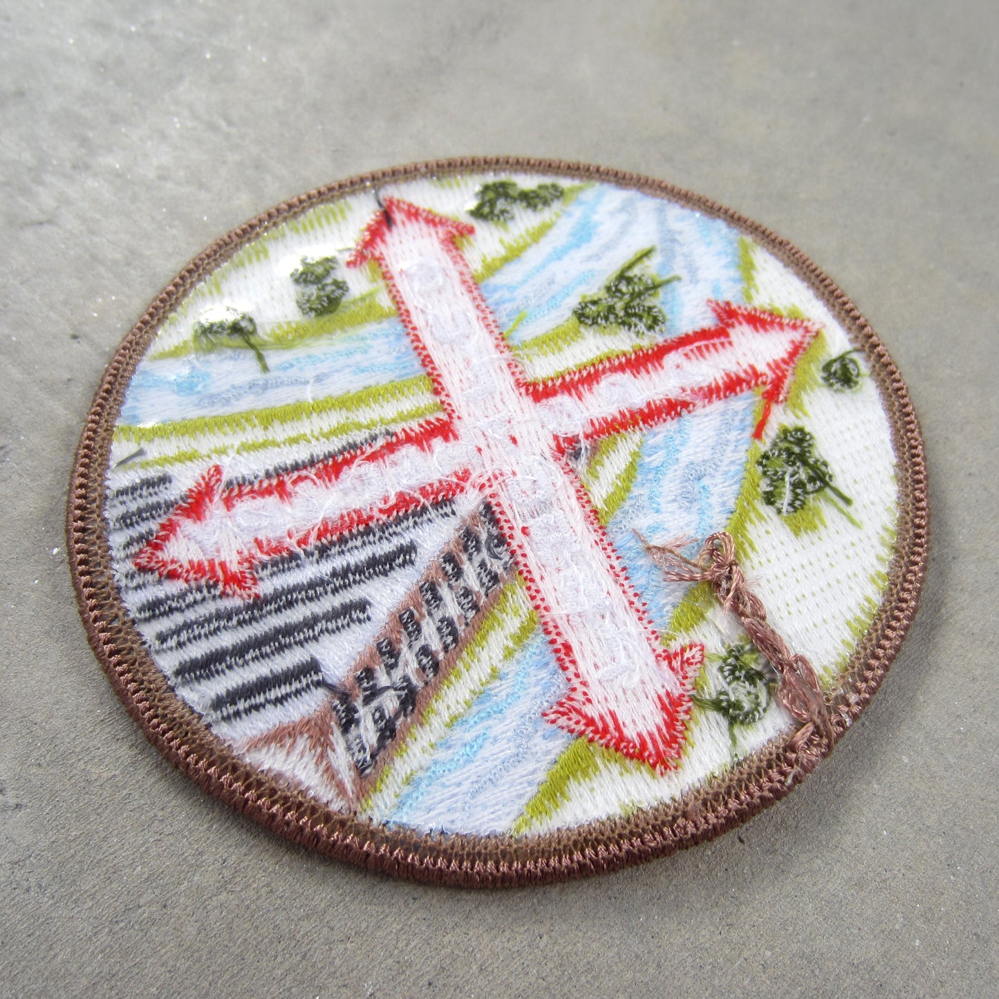 MASS MoCA Iron On Patch: Cultural Apothecary