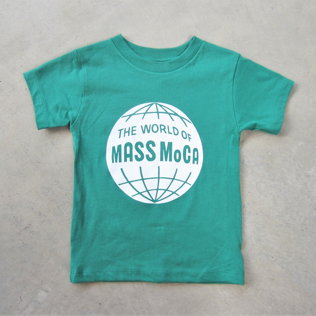 Kids MoCA T-Shirt: Green of World MASS