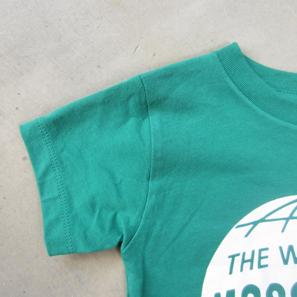 World of MASS MoCA Kids T-Shirt: Green