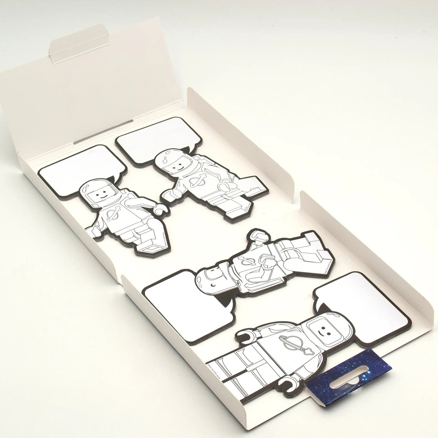 LEGO Coloring Sticky Notes - Space