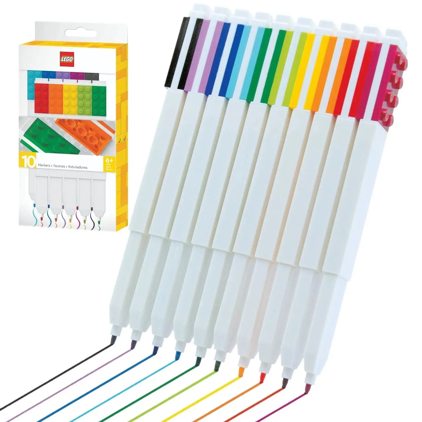 LEGO Colorful Markers - 10 Pack