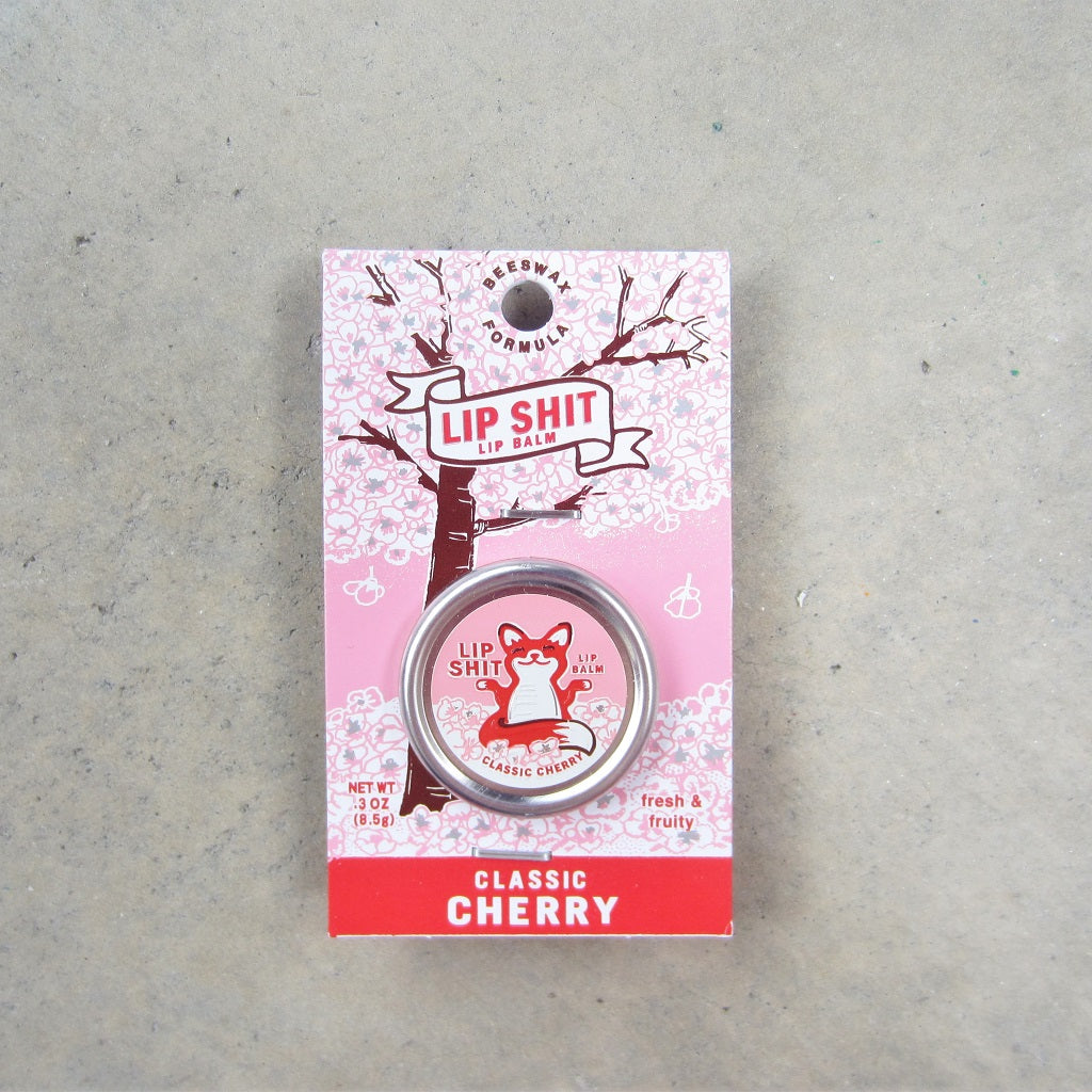 Lip Shit Lip Balm: Classic Cherry