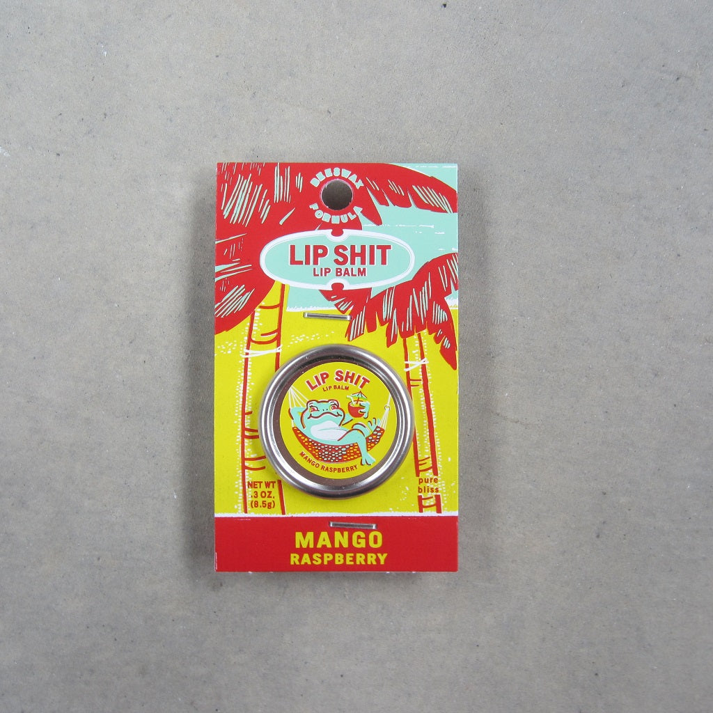 Lip Shit Lip Balm: Mango Raspberry