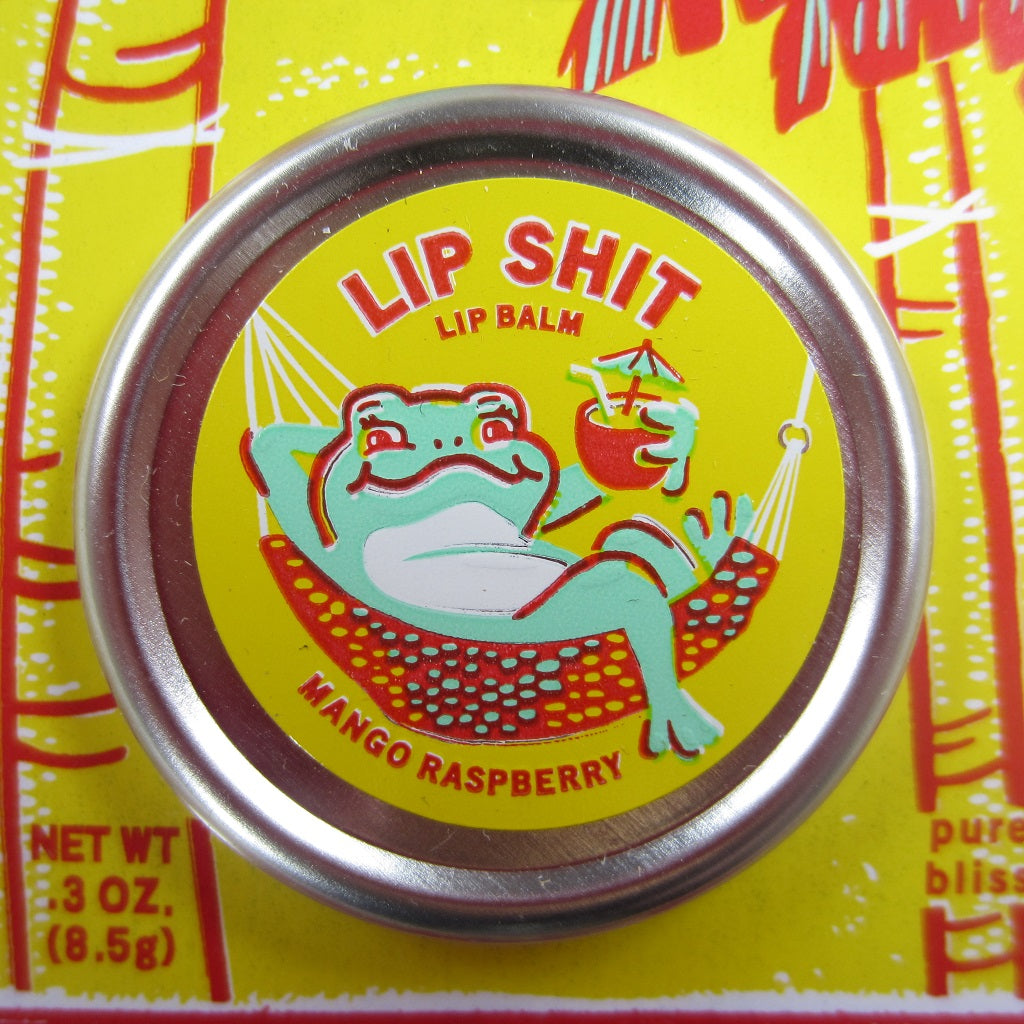 Lip Shit Lip Balm: Mango Raspberry