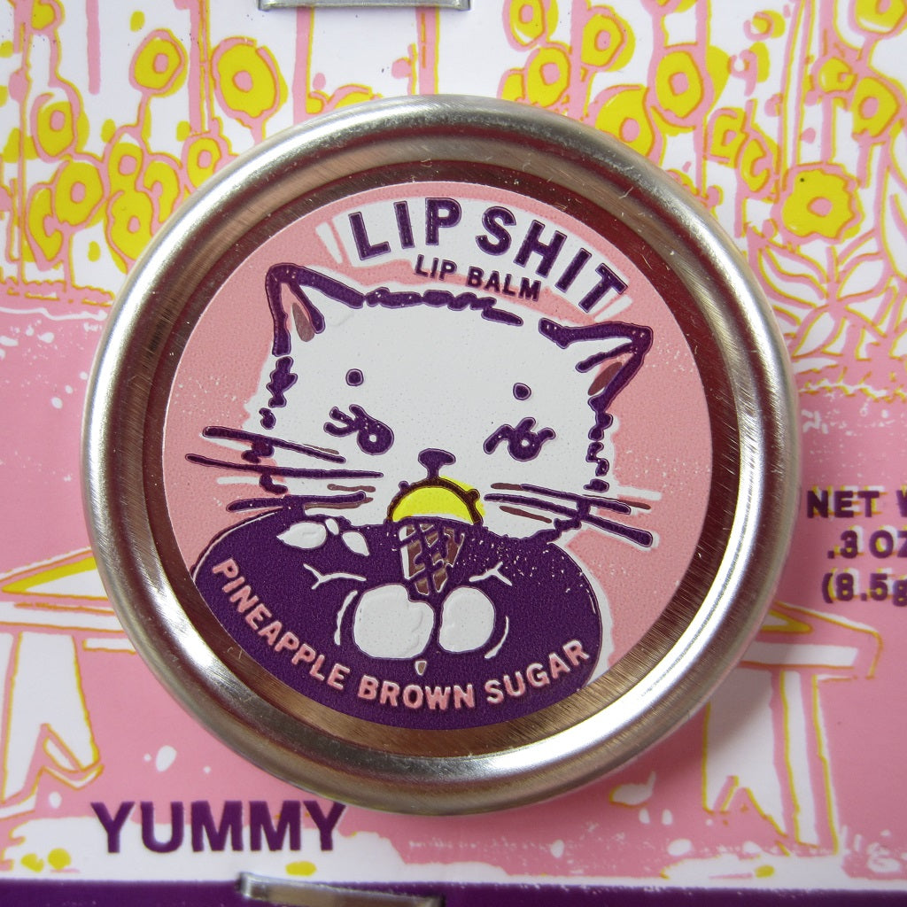 Lip Shit Lip Balm: Pineapple Brown Sugar