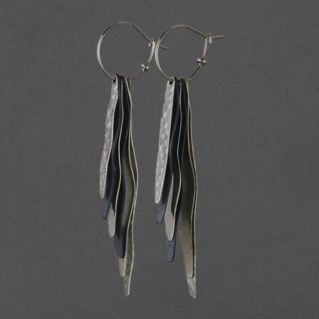 Long Feather Earrings