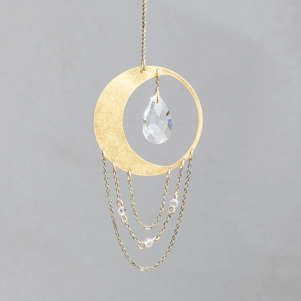 Mini Suncatcher: Crescent Moon Balance