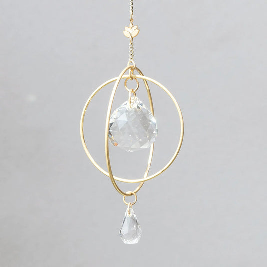 Mini Suncatcher: Lotus Strength