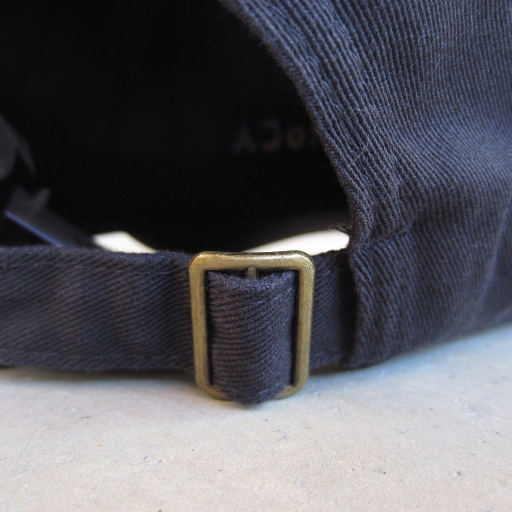 MASS MoCA Ball Cap: Black and Multicolor