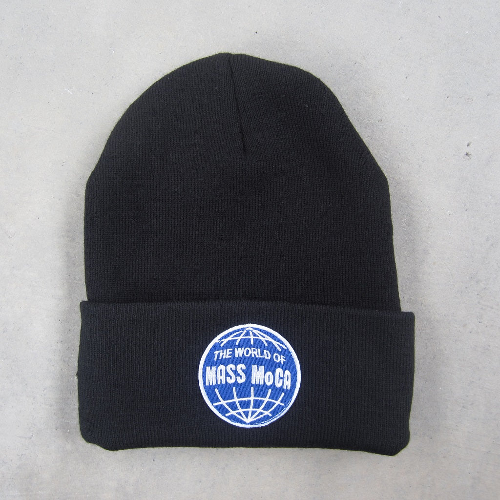 World of MASS MoCA Winter Beanie: Black
