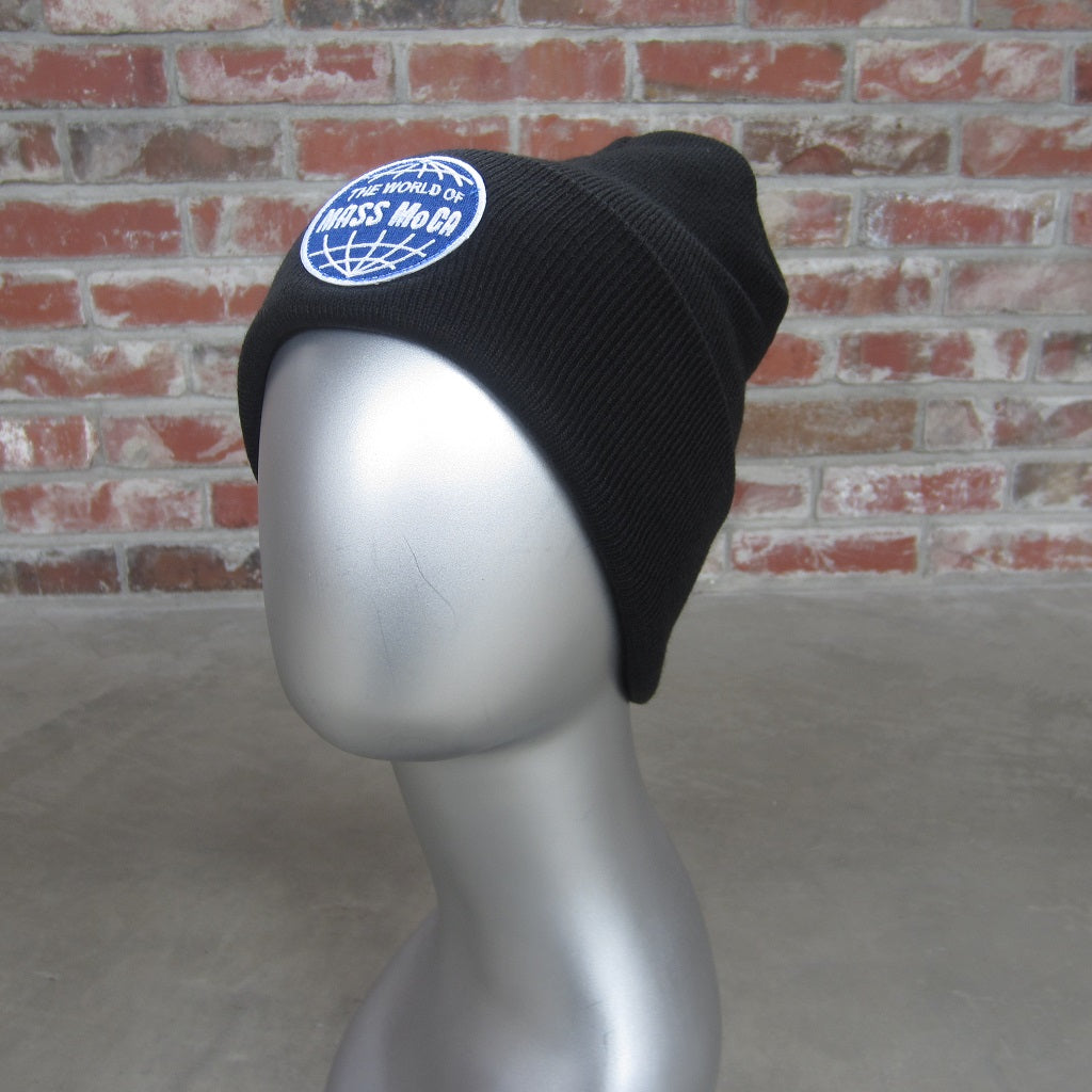 World of MASS MoCA Winter Beanie: Black