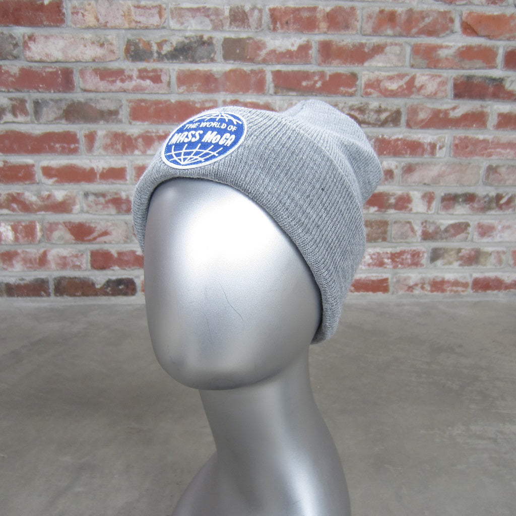 World of MASS MoCA Winter Beanie: Grey