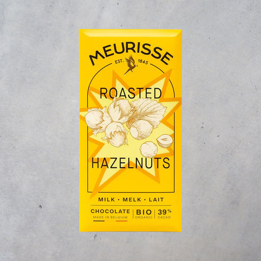 Meurisse Chocolate: Roasted Hazelnut - 39% Milk