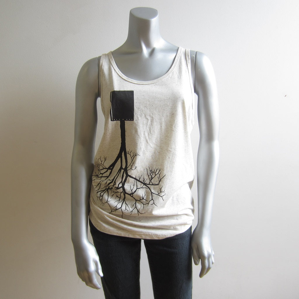 MASS MoCA Tree Logic Tank Top: Unisex