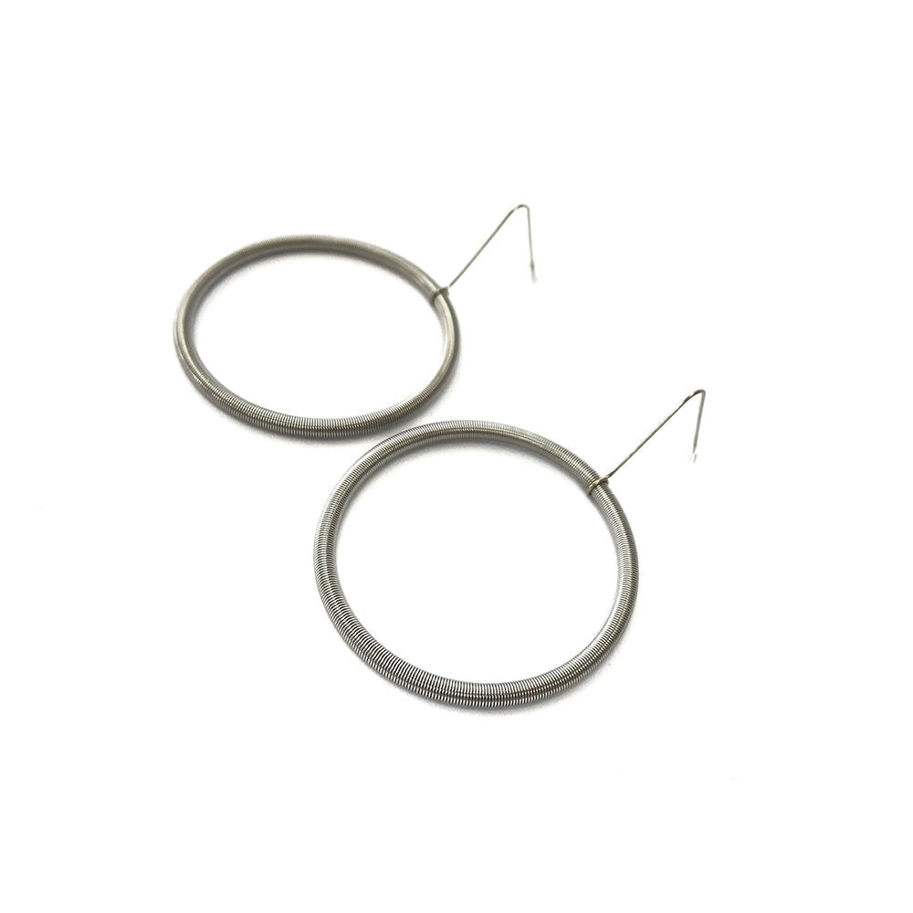 Oh Creole Stainless Steel Earrings