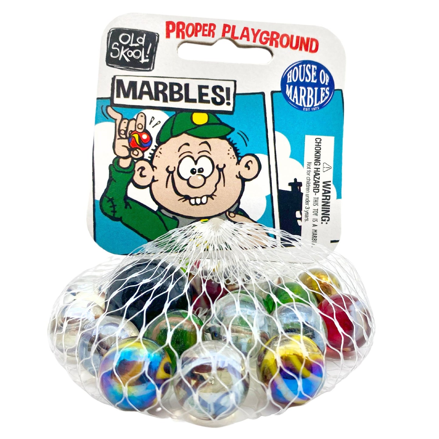 Old Skool Net Bag of Marbles