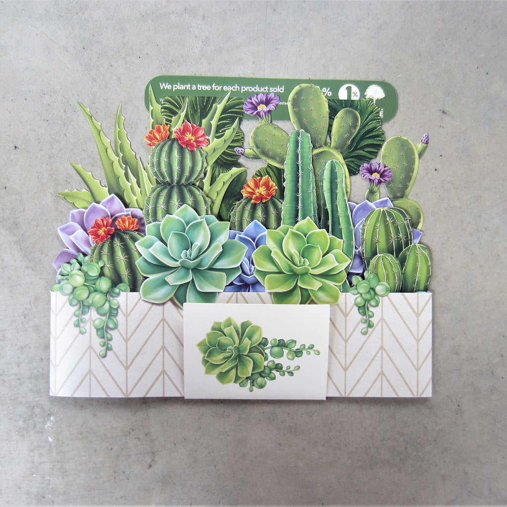 Paper Bouquet: Cactus Garden