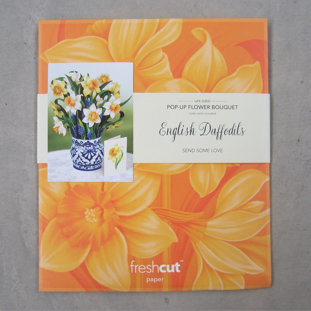 Paper Bouquet: English Daffodils