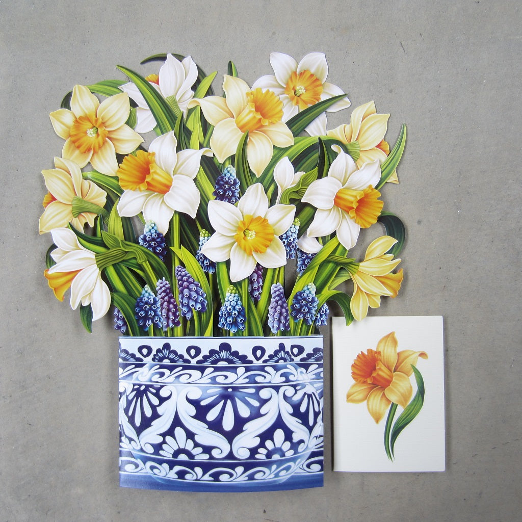 Paper Bouquet: English Daffodils