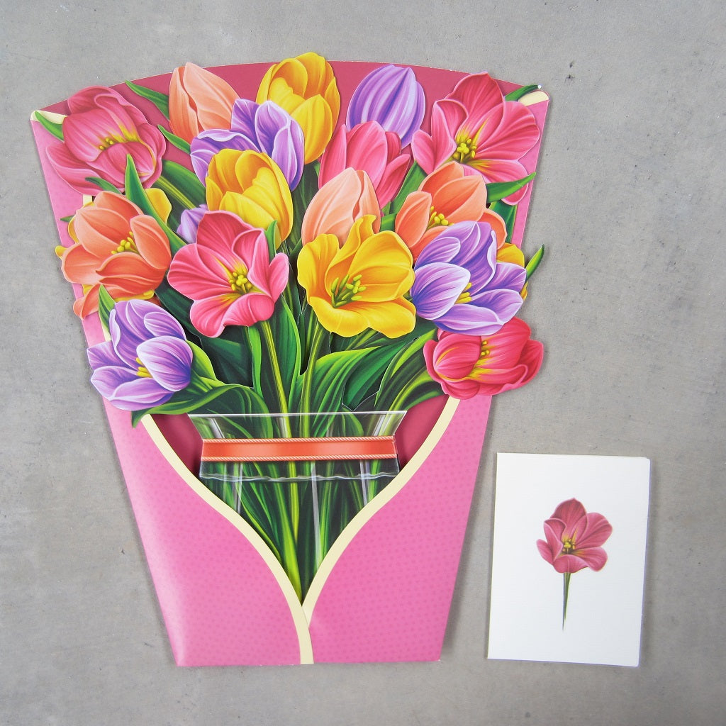 Paper Bouquet: Festive Tulips