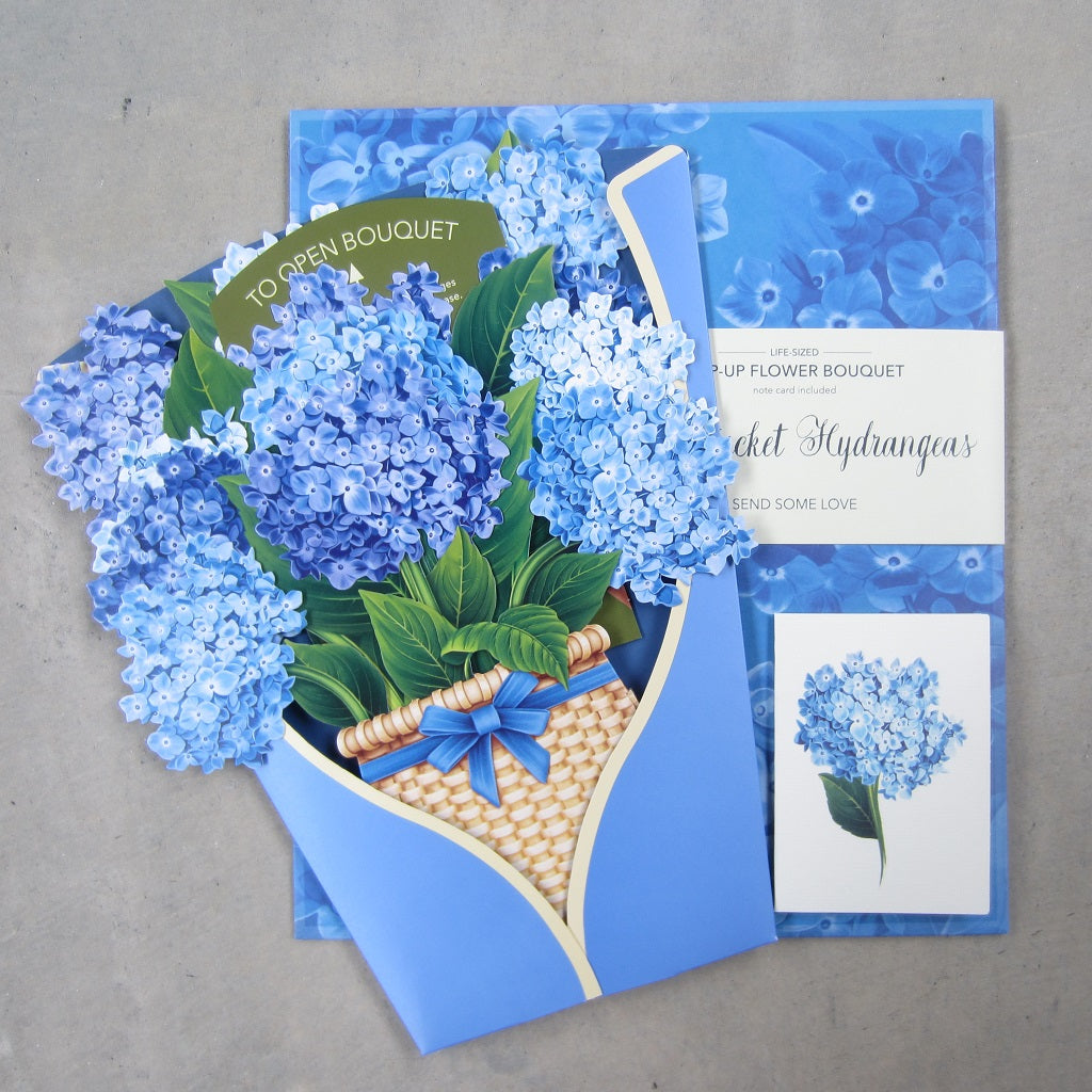 Paper Bouquet: Nantucket Hydrangeas