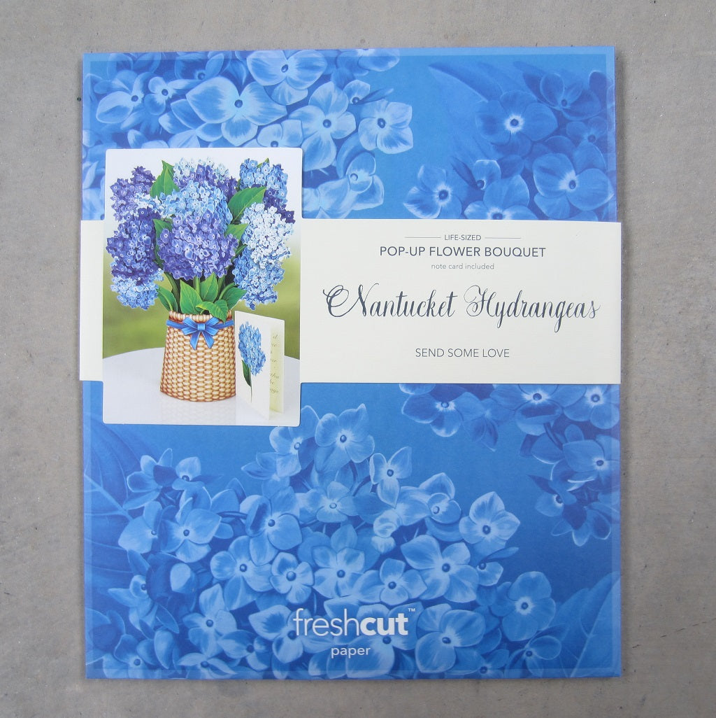 Paper Bouquet: Nantucket Hydrangeas