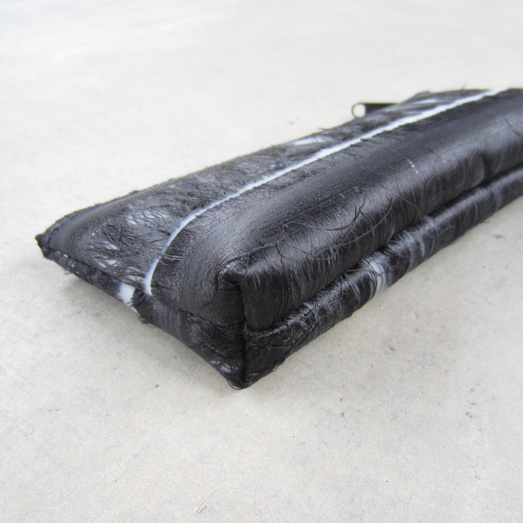 Pencil Case: Black Silk Fringes