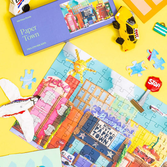 Kids 100 Piece Puzzle: Paper Town