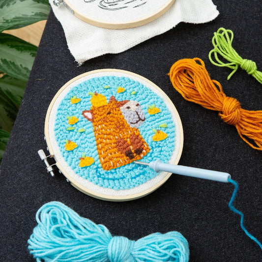Punch Needle Kit: Capybara
