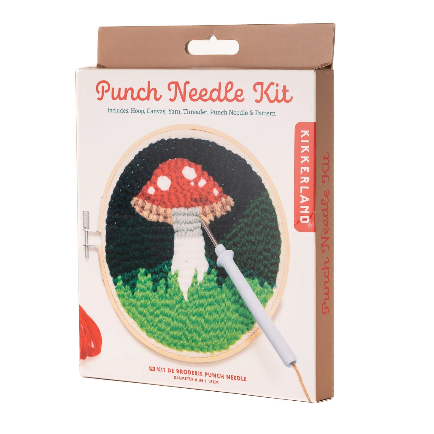 Punch Needle Kit: Mushroom
