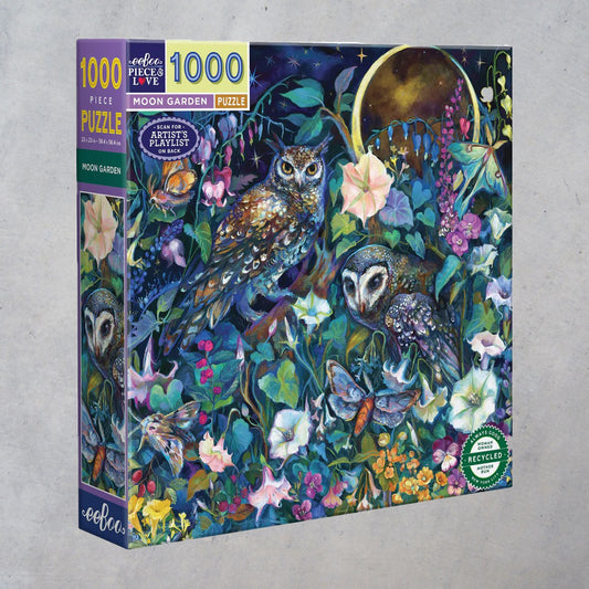 1000 Piece Puzzle: Moon Garden