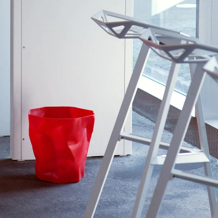 Bin Bin Wastebasket: Red