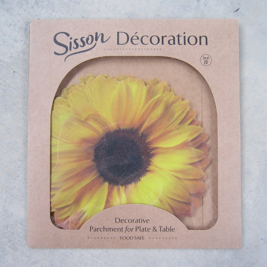 Sunflowers Variety Parchment Leaves