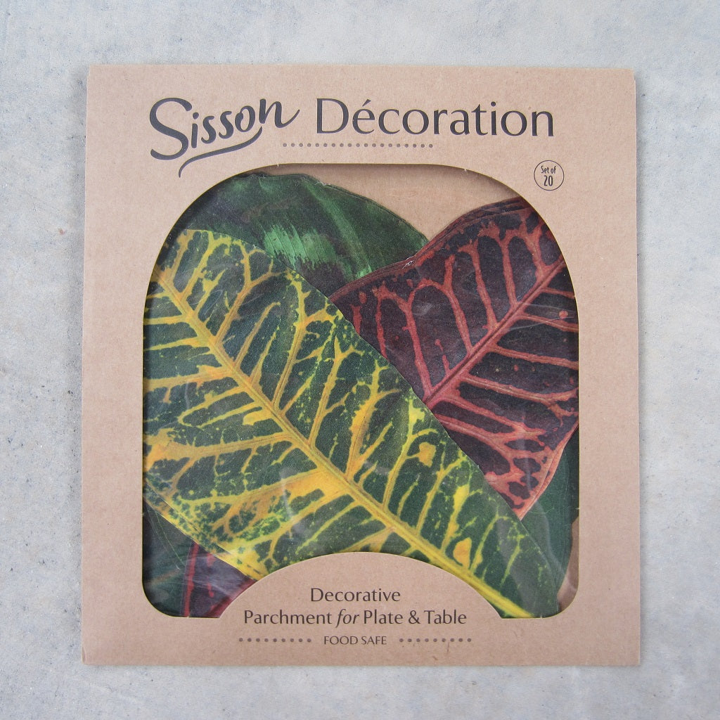 Tropical Variety Parchment Leaves